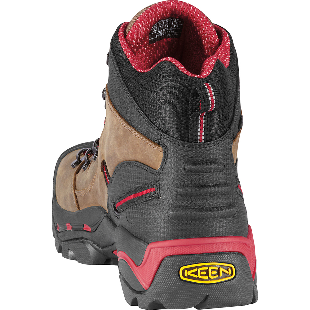 Keen Men's Pittsburgh 6 Inch Waterproof Boots with Steel Toe from Columbia Safety